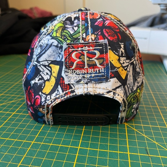 Robin Ruth "Buenos Aires" leather brim hat - Picture 8 of 9